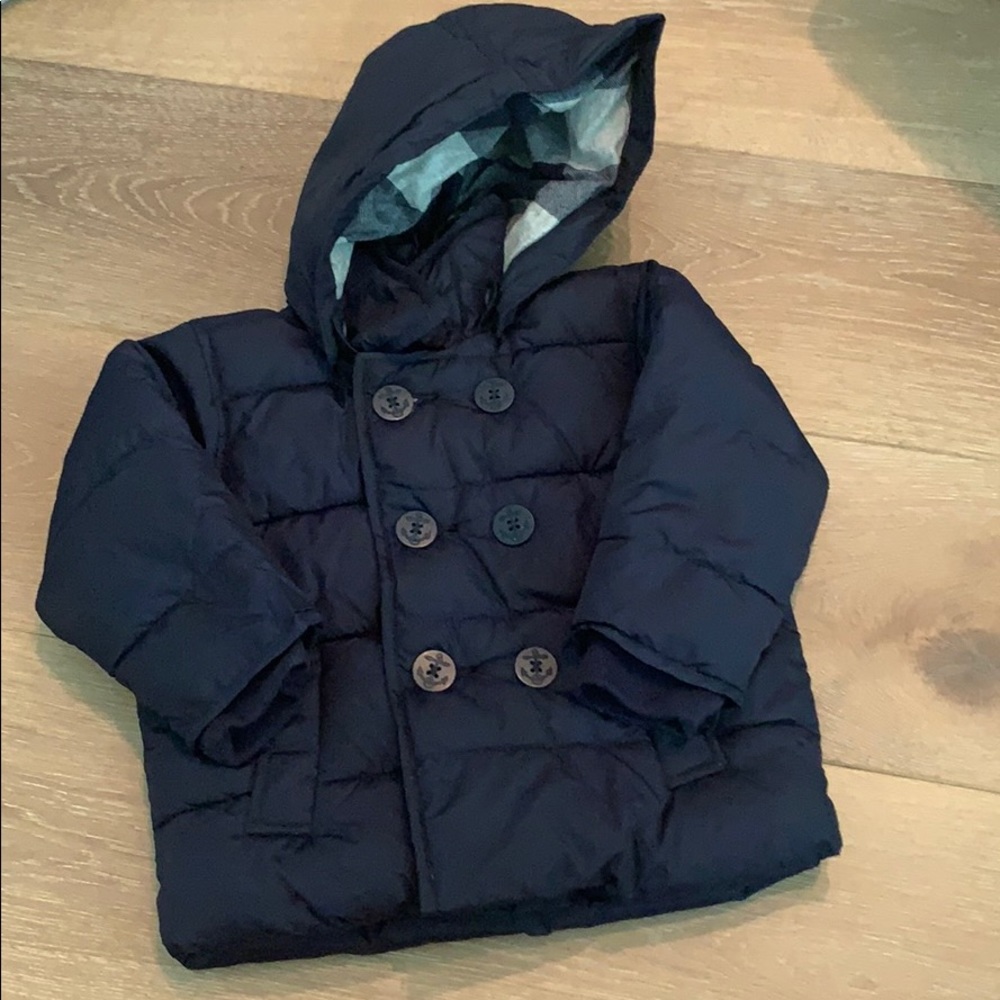 Gap 18-24 Mo Puffy Jacket with Remove-able Hood